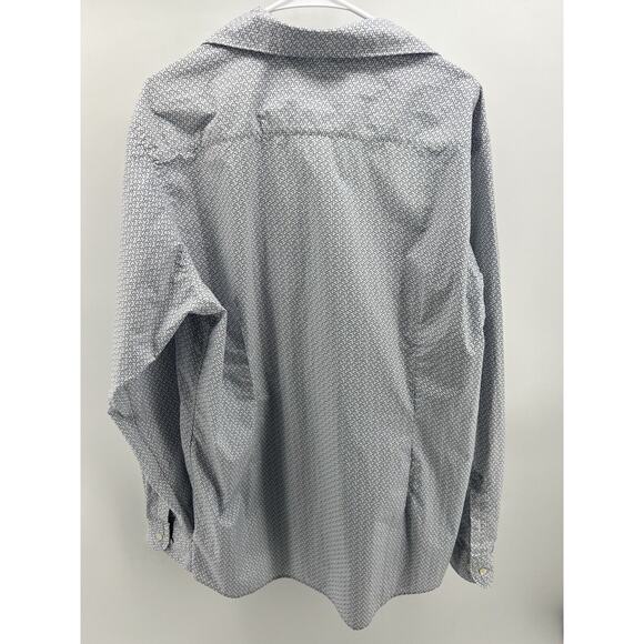 Eton Dress Shirt Mens Sz XXL Contemporary Brighton Button Up Blue - Picture 6 of 8